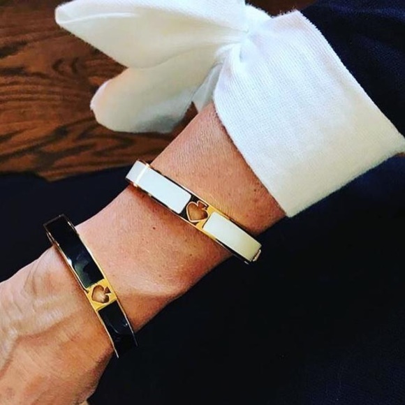 Kate Spade Hole Punch Bracelet White NWT - Picture 5 of 14